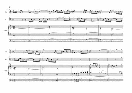 ADAGIO - D. Zipoli - Arr. for Oboe, Cello and organ image number null