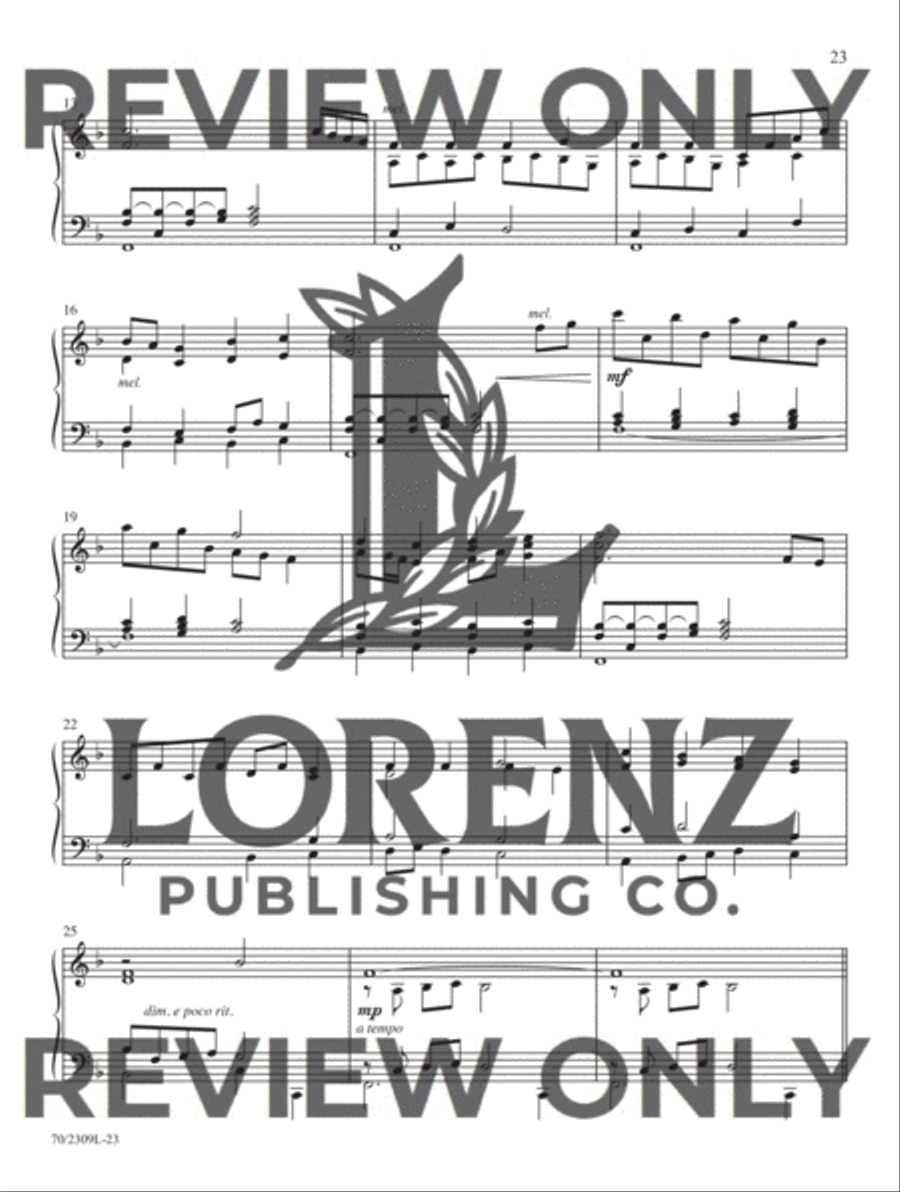 He Is Born Organ Solo scores gallery preview page 16