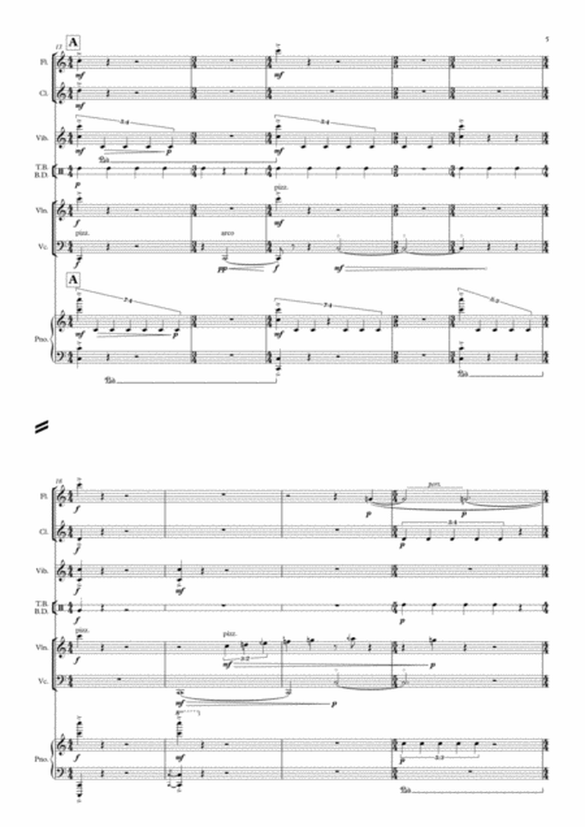 La Vojaĝo - Full Score & Parts