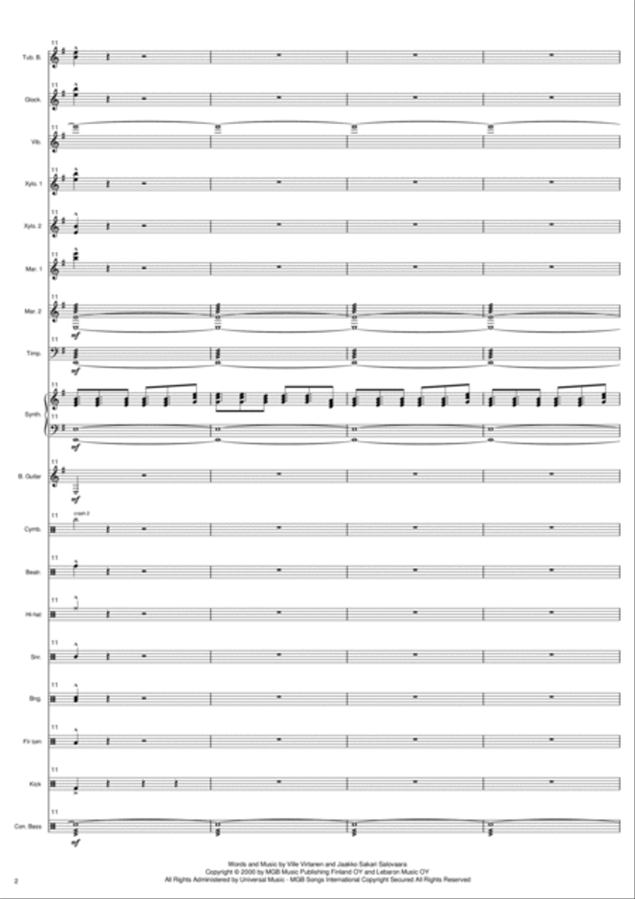Sandstorm Percussion Ensemble scores gallery preview page 2