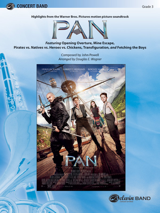 Book cover for Pan: Highlights from the Warner Bros. Pictures Motion Picture Soundtrack