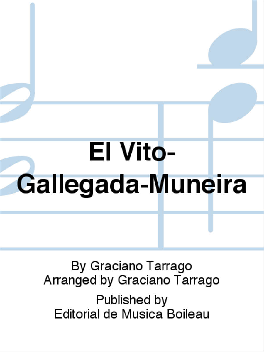 El Vito-Gallegada-Muneira Guitar scores gallery preview page 1