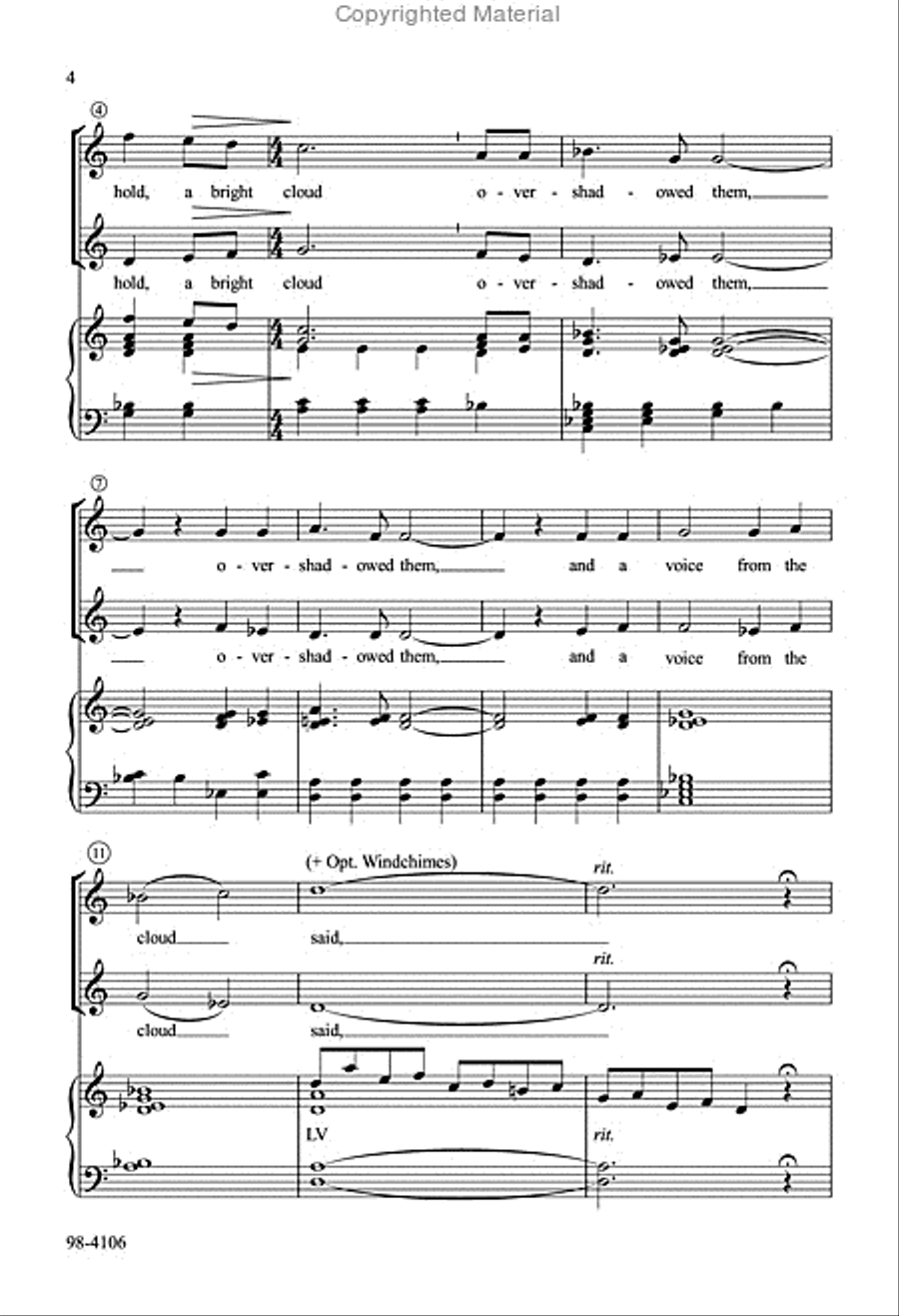 This Is My Beloved Son (Behnke) 2-Part scores gallery preview page 3