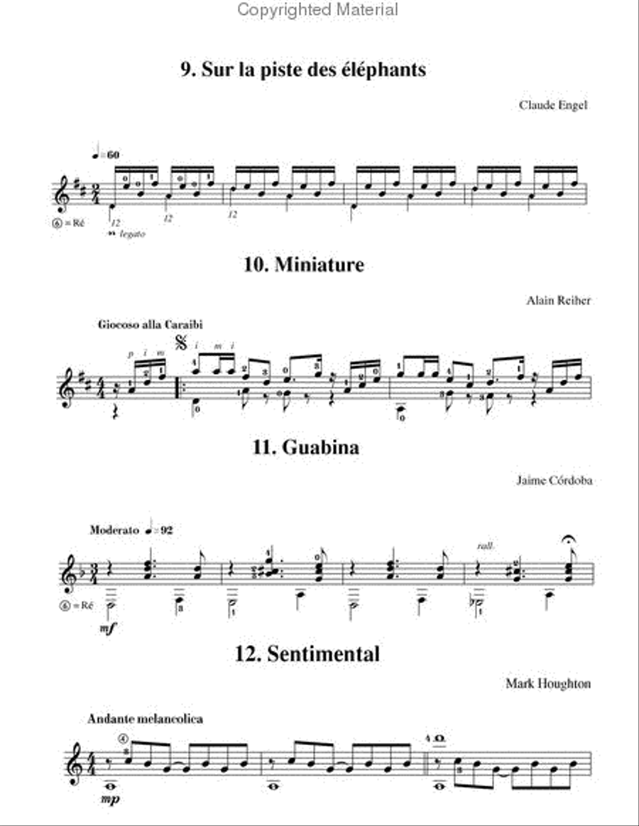 Édition 20e anniversaire, 20 comp. (CD inclus) Classical Guitar scores gallery preview page 4