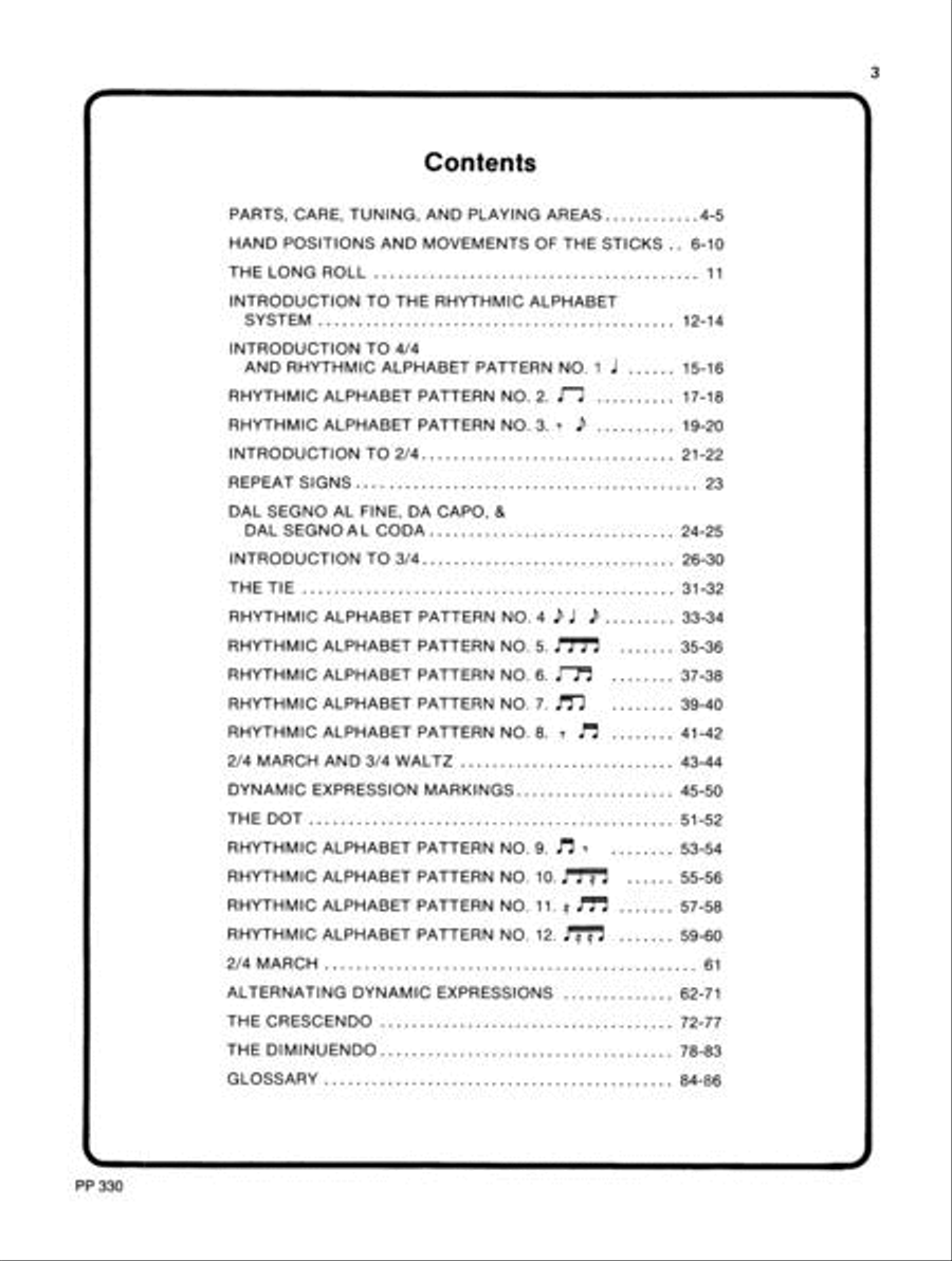Logical Approach to Snare Drum Vol 1 Percussion scores gallery preview page 3