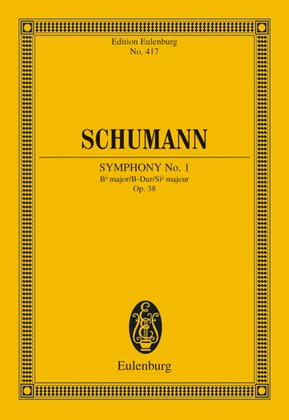 Book cover for Symphony No. 1 Bb major