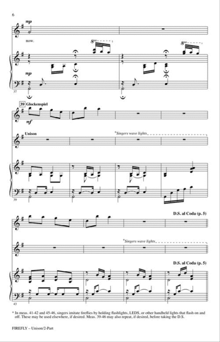 Firefly Unison Choir scores gallery preview page 5