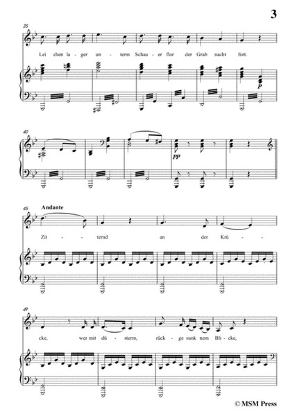 Schubert-Eine Leichenphantasie,D.7,in c minor,for Voice&Piano image number null