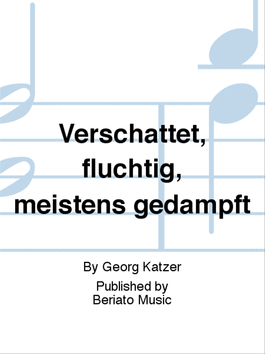 Verschattet, fluchtig, meistens gedampft String Trio scores gallery preview page 1