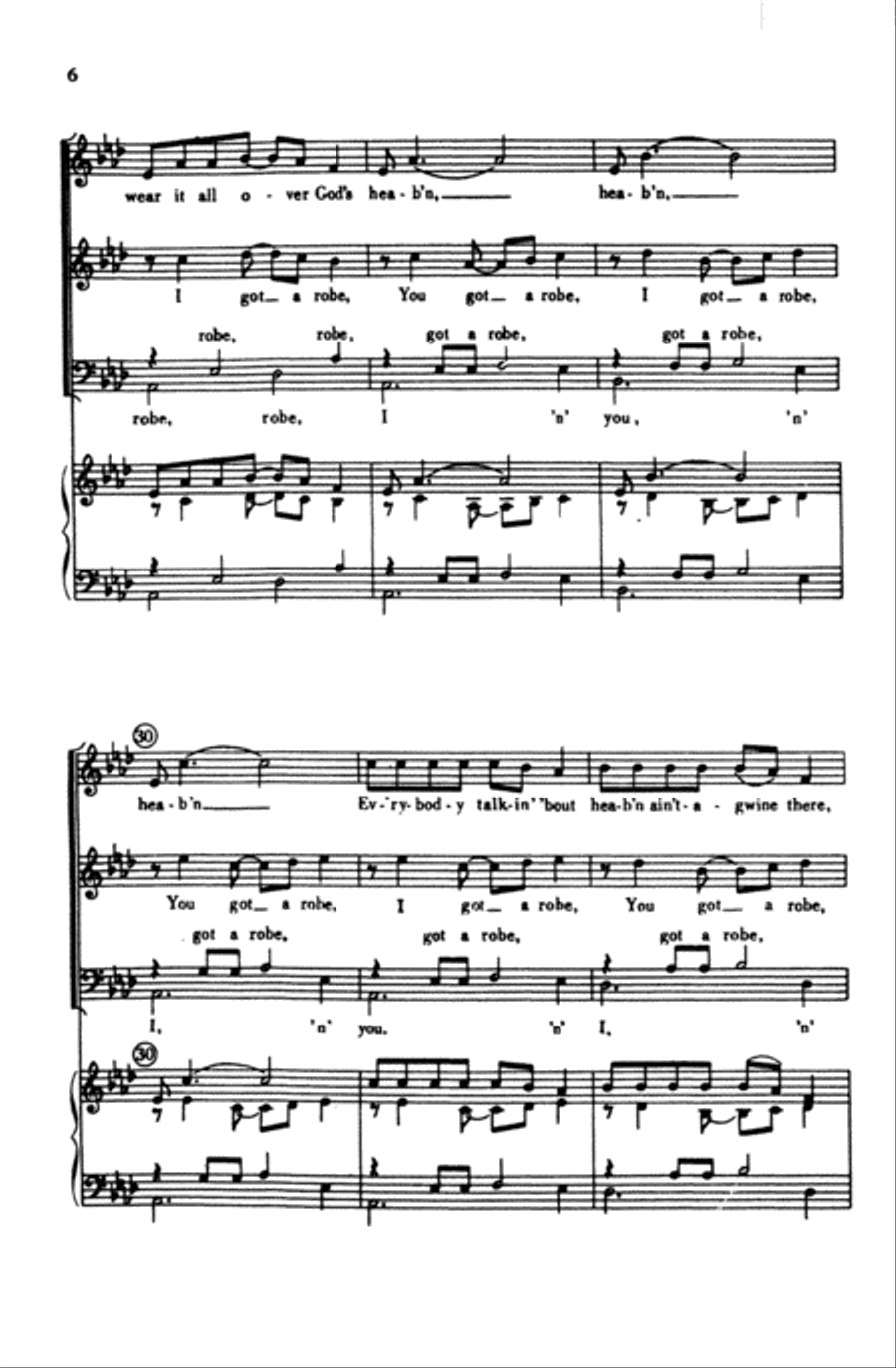 I Got Shoes I Got Shoes Choir scores gallery preview page 5