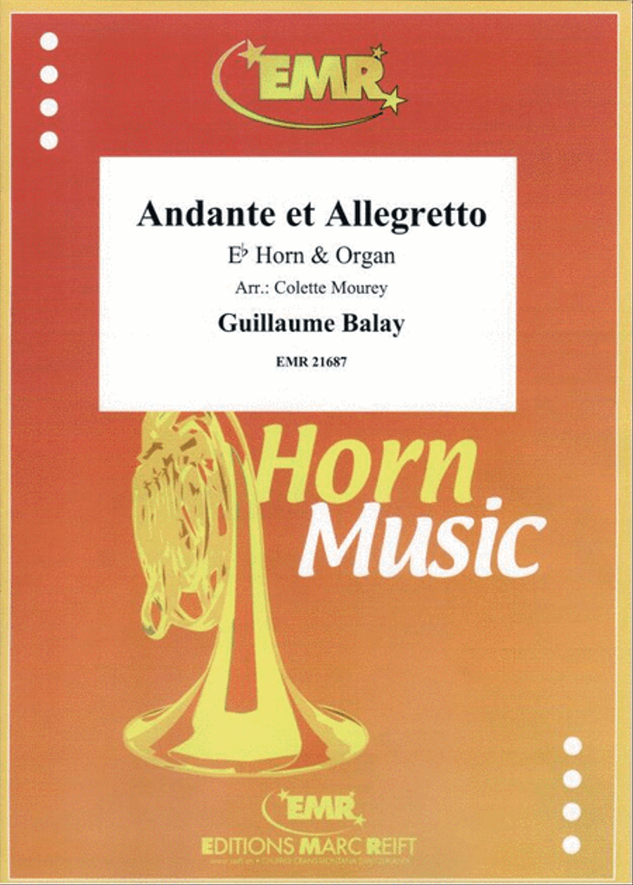 Andante et Allegretto Horn scores gallery preview page 1