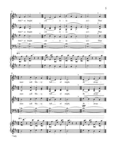 Carols of the Nativity: 1. As I Lay Upon a Night (Choral Score)