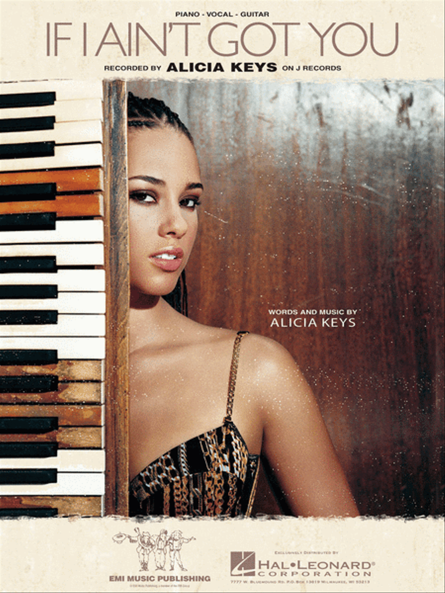 If I Ain't Got You Piano, Vocal, Guitar scores gallery preview page 1