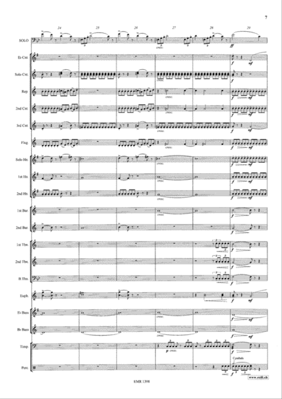 Concerto Concerto Brass Band scores gallery preview page 8