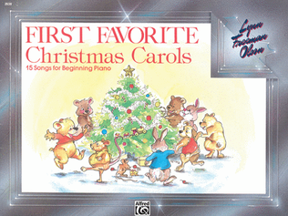 Book cover for First Favorite Christmas Carols