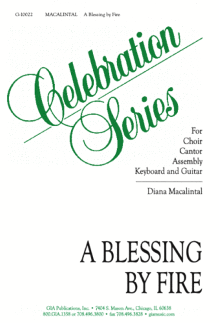 A Blessing by Fire - Guitar edition Guitar scores gallery preview page 1