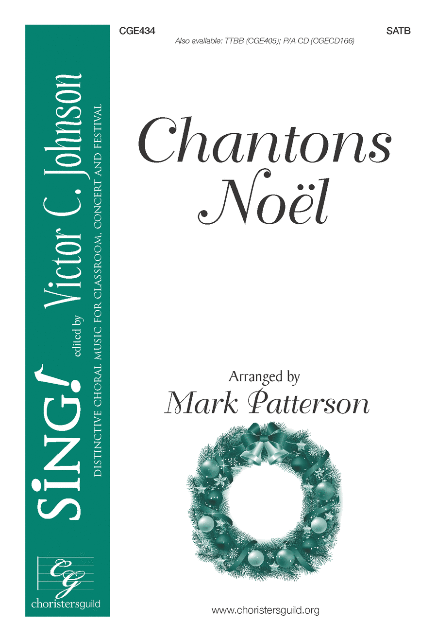 Chantons Noel (SATB) Chantons Noel (SATB) 4-Part scores gallery preview page 1