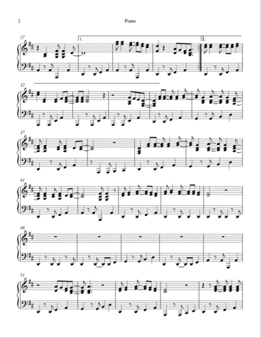 Brown Eyed Girl String Quartet scores gallery preview page 6