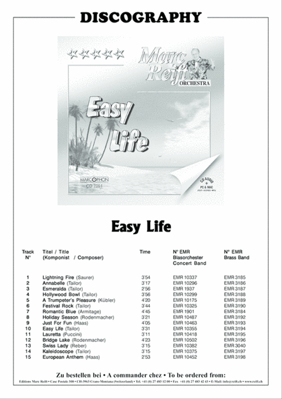 Romantic Blue Clarinet Solo scores gallery preview page 2