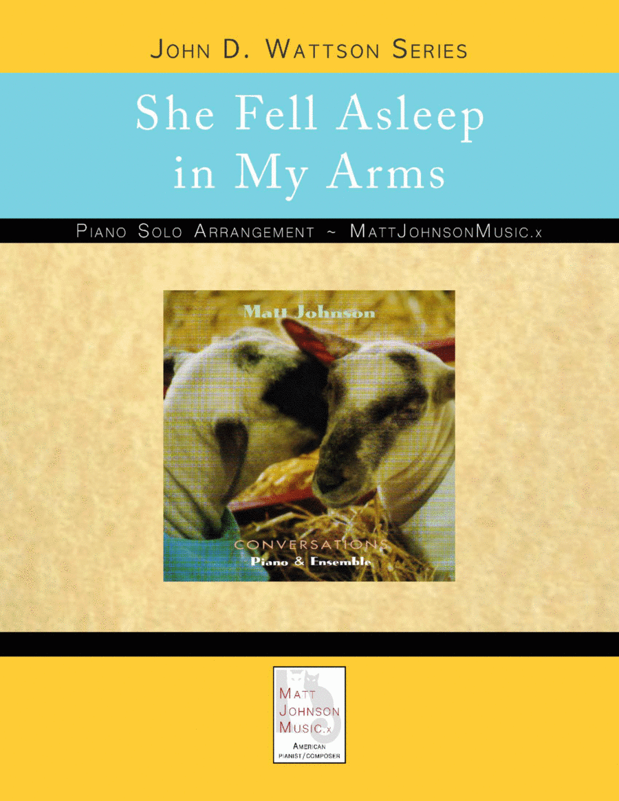 She Fell Asleep in My Arms • John D. Wattson Series Piano Method scores gallery preview page 1