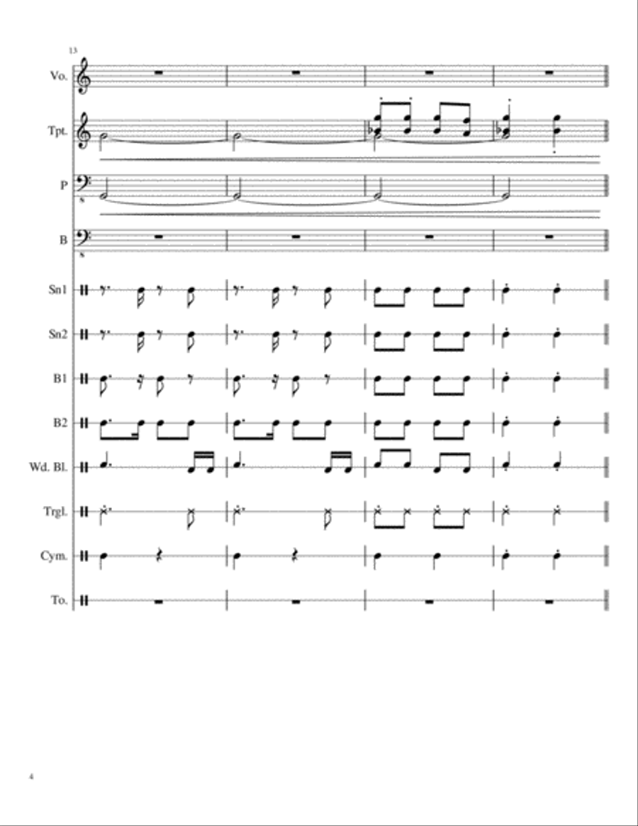 Buyog Percussion Ensemble scores gallery preview page 4