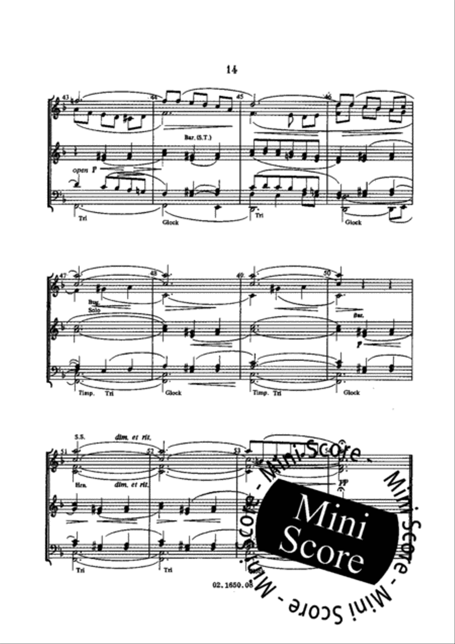 Concertsuite voor Fanfare Concert Band scores gallery preview page 18
