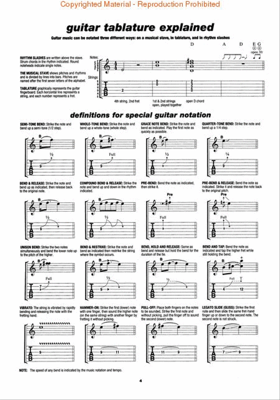 Play Guitar with the Doors Electric Guitar scores gallery preview page 2