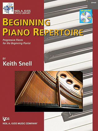 Book cover for Beginning Piano Repertoire (with CD)