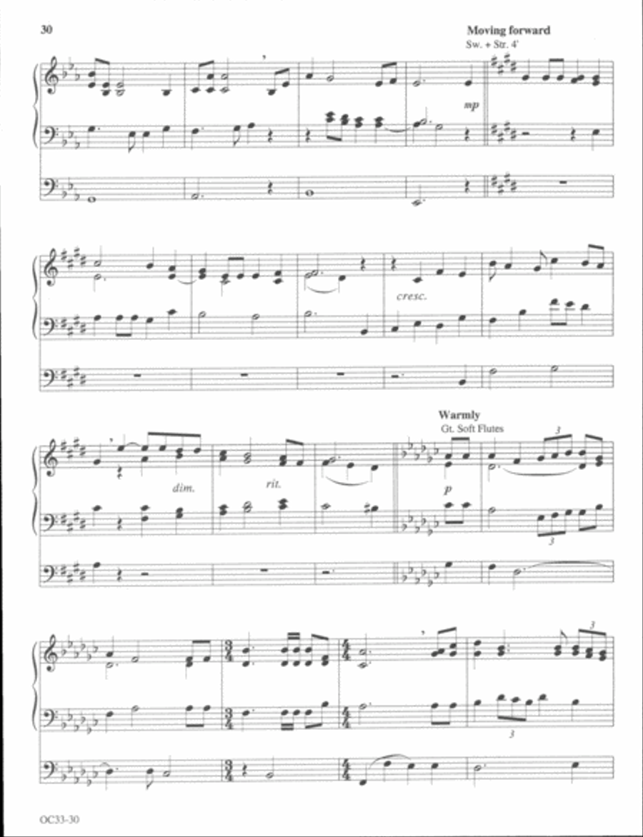 In His Presence Organ scores gallery preview page 15