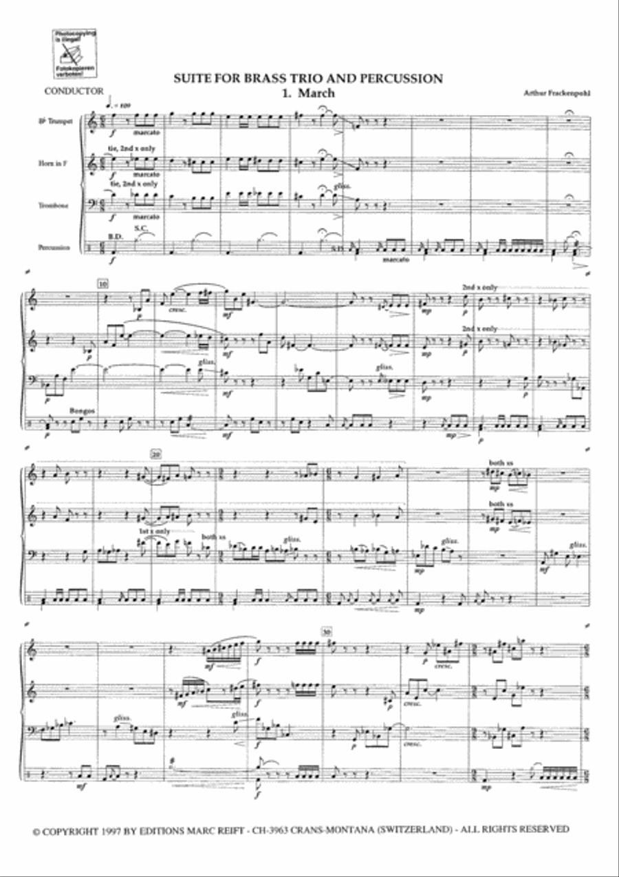 Suite Suite Horn scores gallery preview page 4