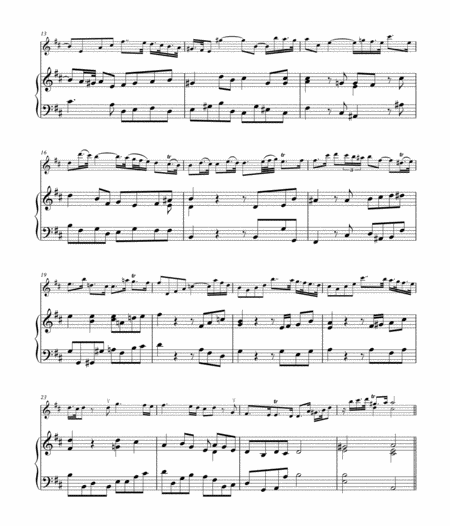 Violin Sonata in D Major (HWV 371)