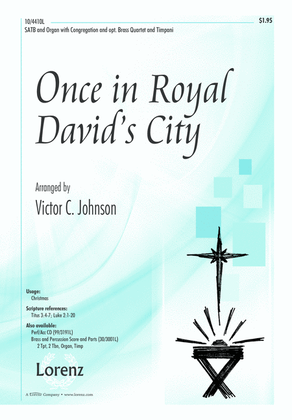 Book cover for Once in Royal David’s City