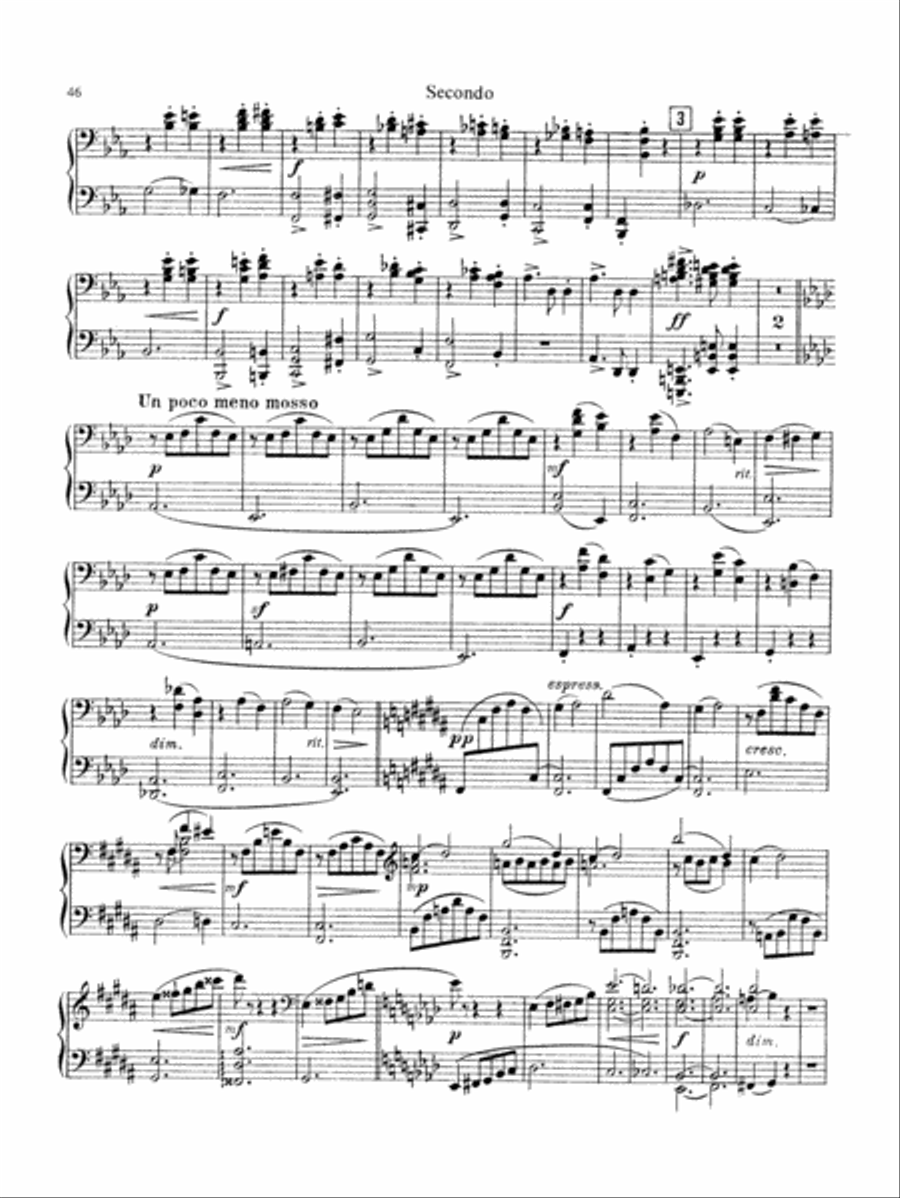 Schmitt: Album of Piano Duets, Volume I Piano Duet scores gallery preview page 3