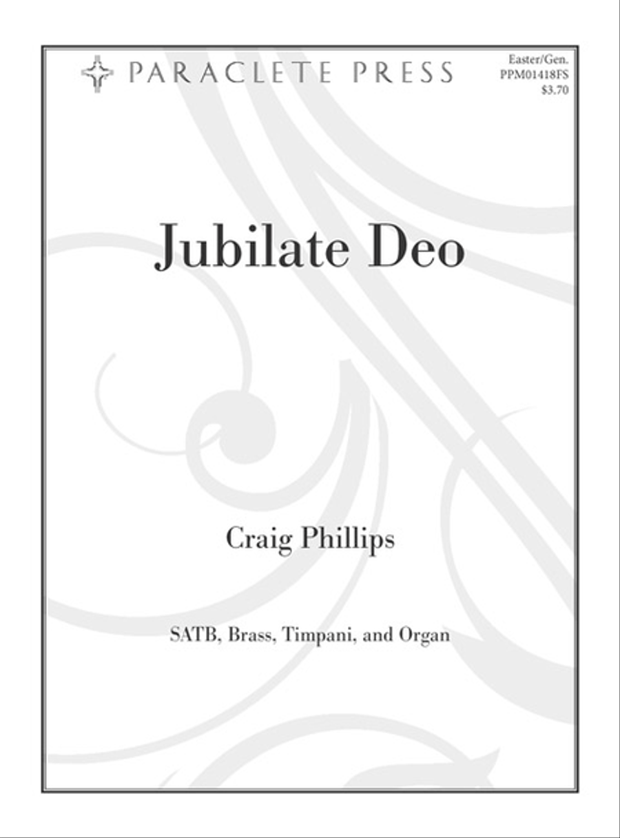 Jubilate Deo (parts) 4-Part scores gallery preview page 1