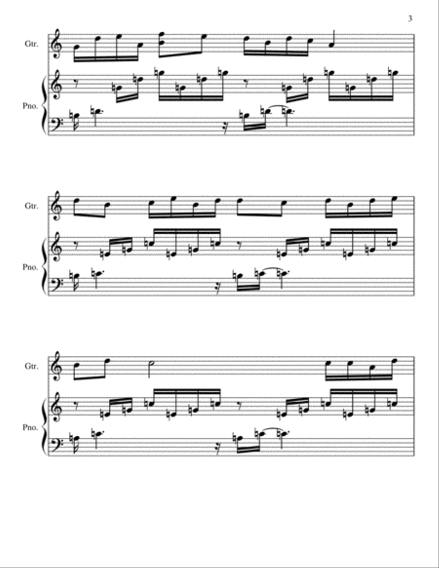 Prelude in C Prelude in C Small Ensemble scores gallery preview page 3