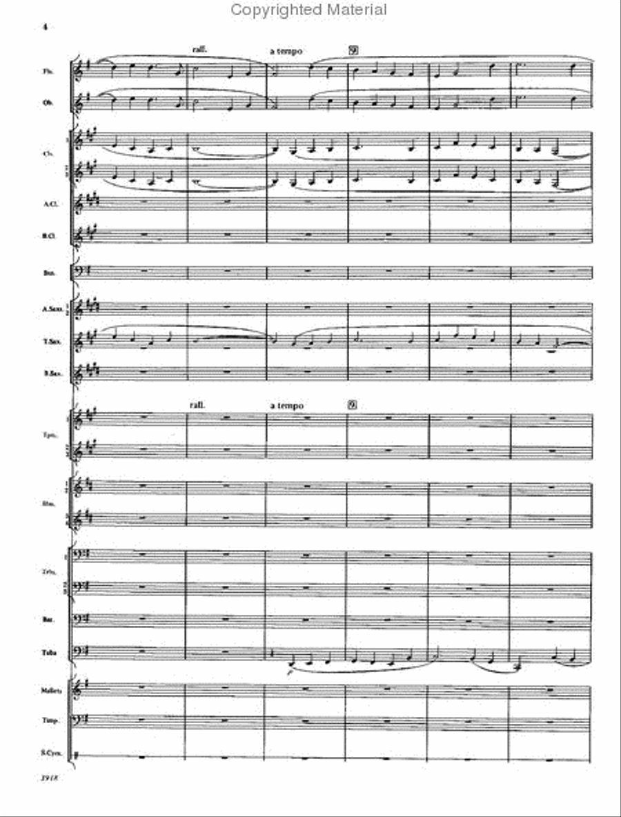 Danny Boy Danny Boy Concert Band scores gallery preview page 3
