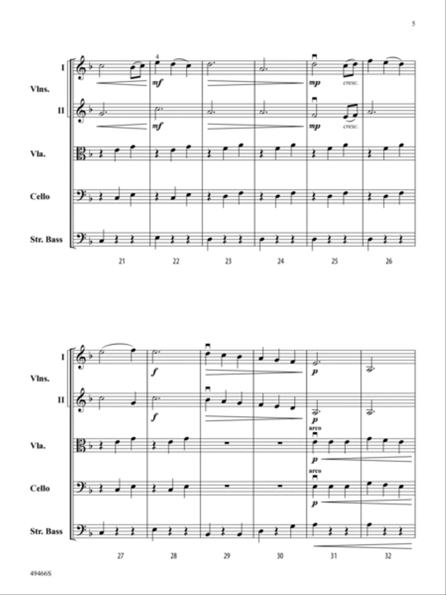 Shipwreck Coast String Orchestra scores gallery preview page 6