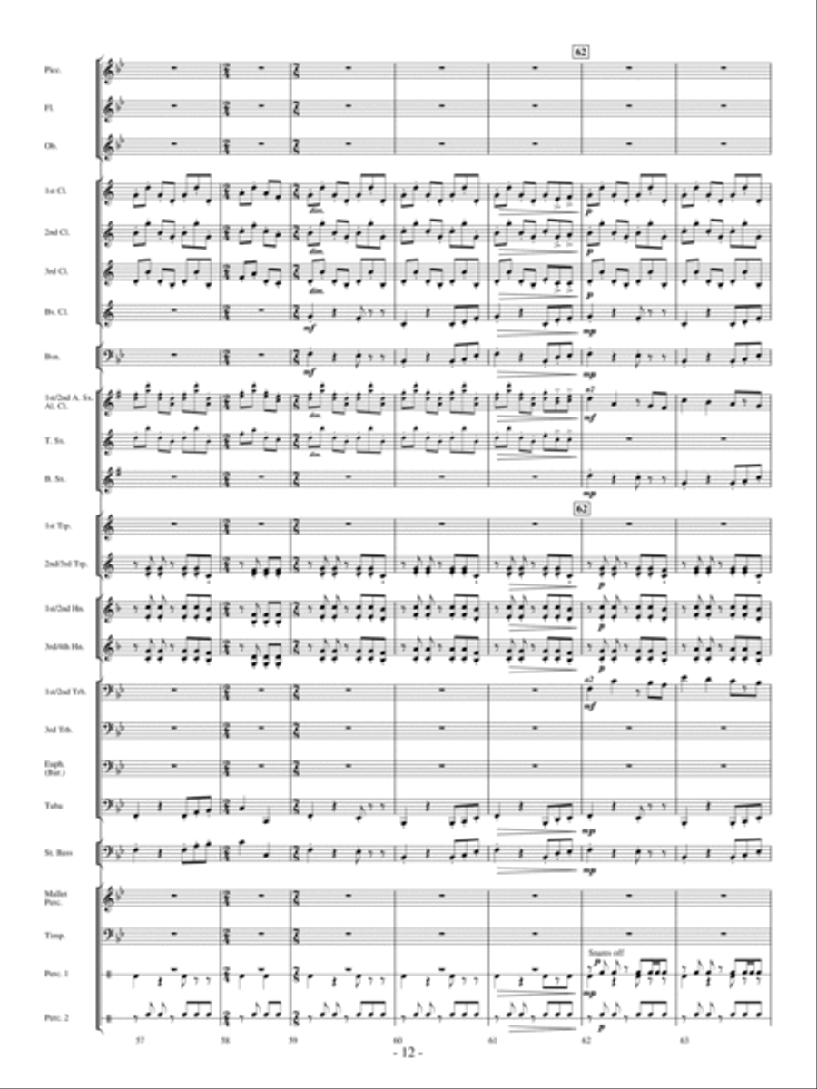 Moonscape Moonscape Concert Band scores gallery preview page 11