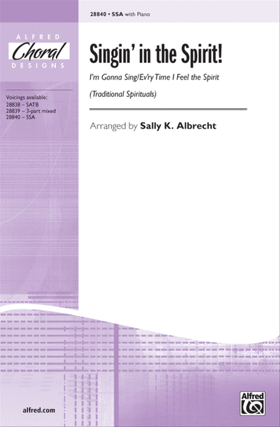 Singin' in the Spirit Women's Choir scores gallery preview page 1