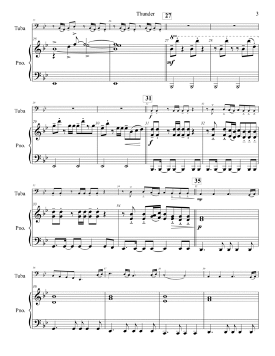 Thunder Tuba scores gallery preview page 4