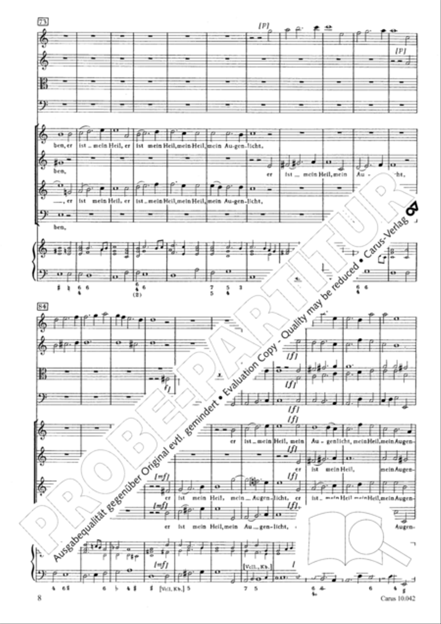 Mein Freund ist mein 4-Part scores gallery preview page 9