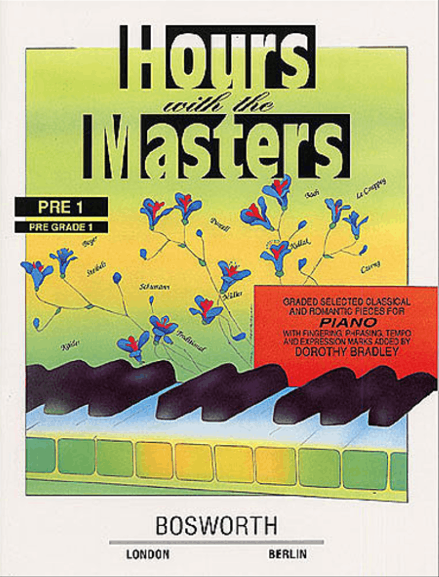 Dorothy Bradley: Hours With The Masters Pre Grade 1 Piano Solo scores gallery preview page 1