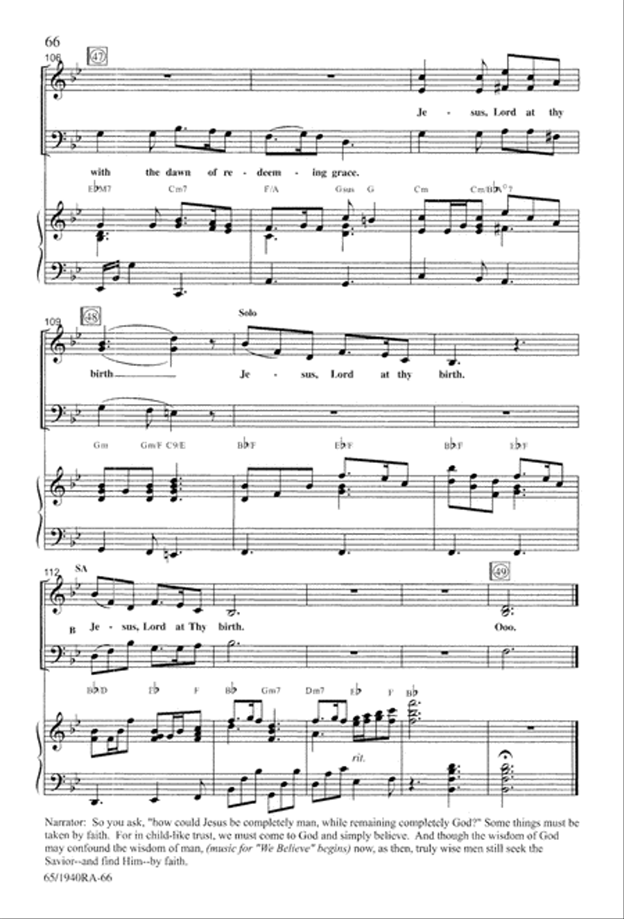 We Will Know Peace 3-Part scores gallery preview page 68