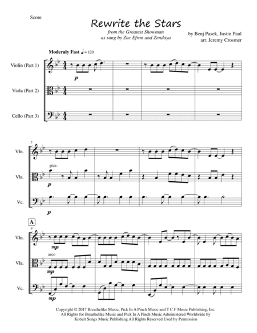 Rewrite The Stars Bassoon scores gallery preview page 3