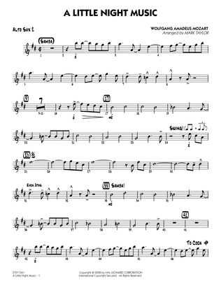 A Little Night Music - Alto Sax 2