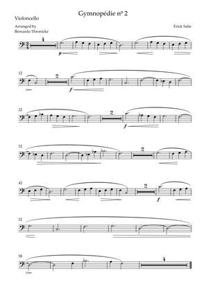 Gymnopédie nº 2 - For Cello