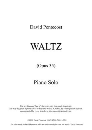 Waltz, Opus 35