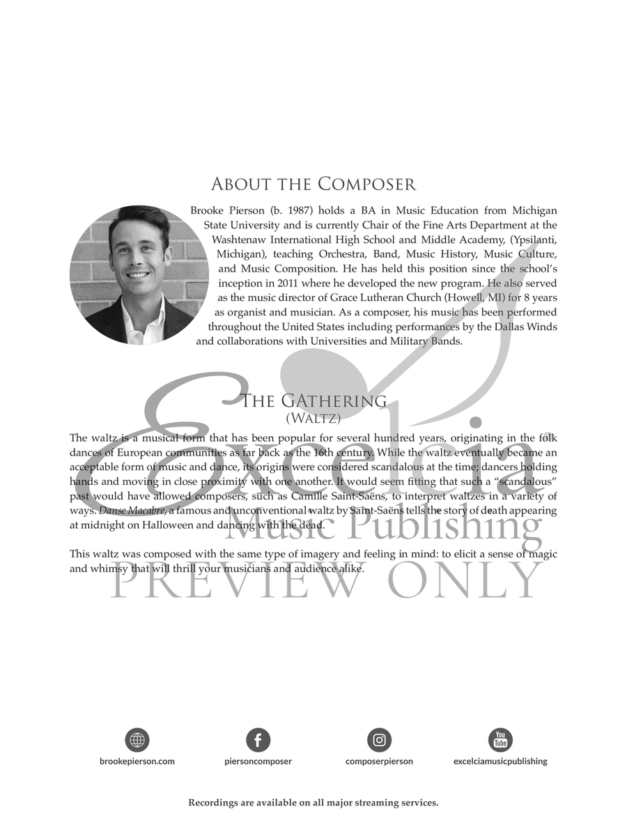The Gathering Concert Band scores gallery preview page 3
