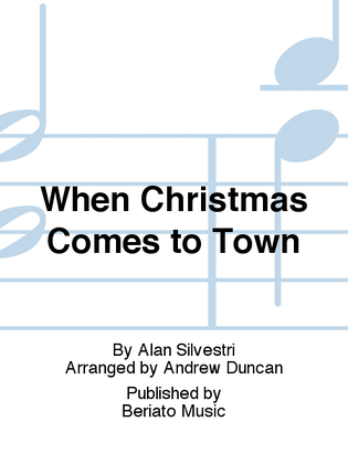 Book cover for When Christmas Comes to Town