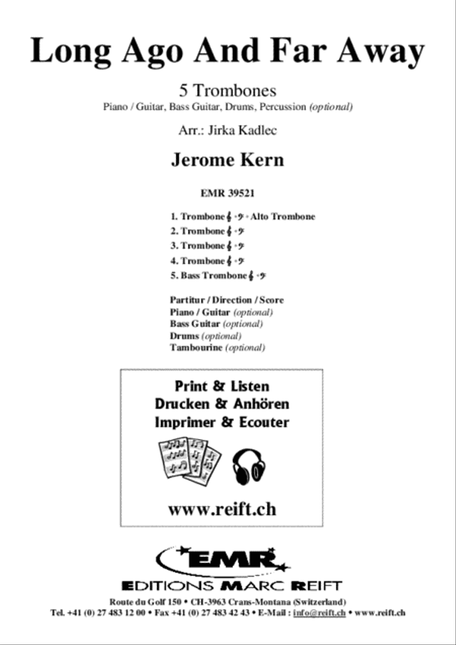 Long Ago And Far Away Trombone scores gallery preview page 2